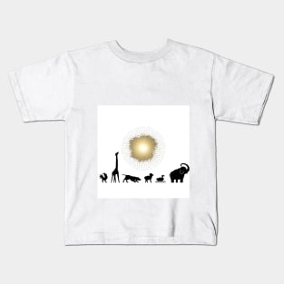 african animals Kids T-Shirt